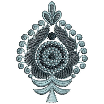 Creative Applique Embroidery Design 25057