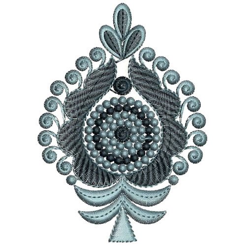 Creative Applique Embroidery Design 25057