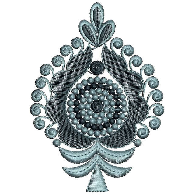 Creative Applique Embroidery Design 25057