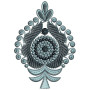 Creative Applique Embroidery Design 25057