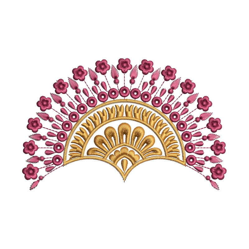 Creative Embroidery motif Design