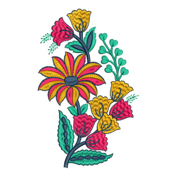 Creative Flower Embroidery For Home Decor