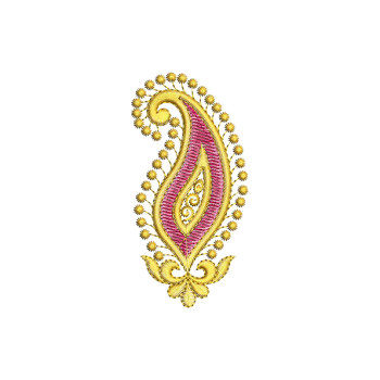 Creative Paisley Embroidery