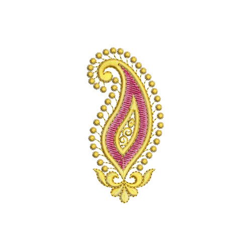 Creative Paisley Embroidery