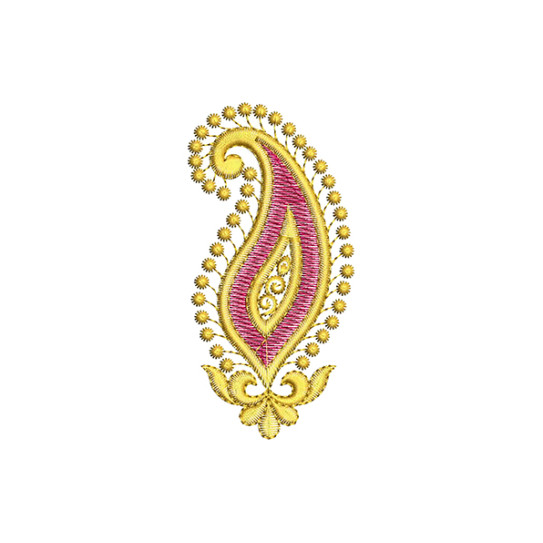 Creative Paisley Embroidery