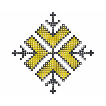 Cross Stitch Embroidery For Mask