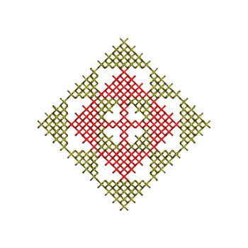 Cross Stitch Embroidery For Russian Shirts