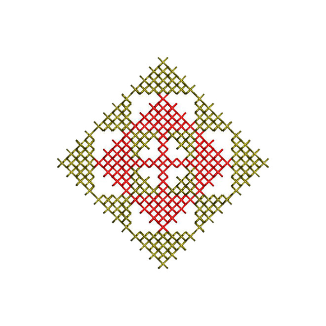 Cross Stitch Embroidery For Russian Shirts