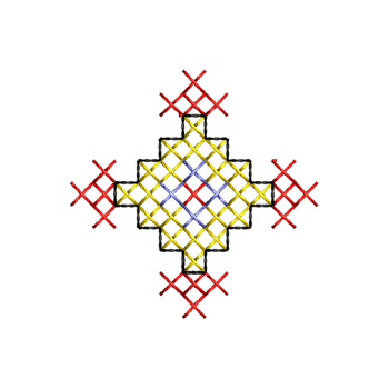 Cross Stitch Embroidery For Socks