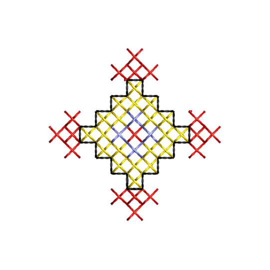 Cross Stitch Embroidery For Socks