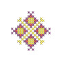 Cross Stitch Machine Embroidery Design