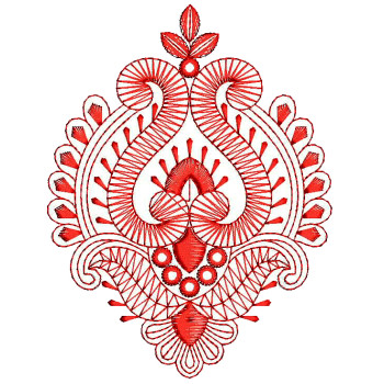 Cushion Cover Applique Embroidery Design 25722