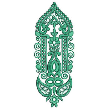 Cushioning Stitches With Start Applique Embroidery Design 24783