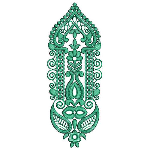 Cushioning Stitches With Start Applique Embroidery Design 24783