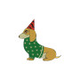 Dachshund Embroidery Design
