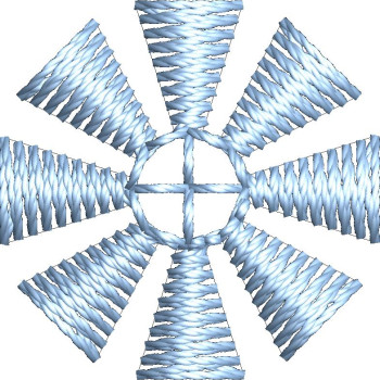 Dainty Scattered Flower Butti Embroidery Design