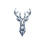 Deer Head Embroidery Design