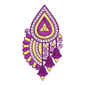 Decorative Patch Embroidery Design