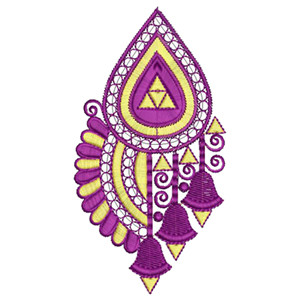 Decorative Patch Embroidery Design