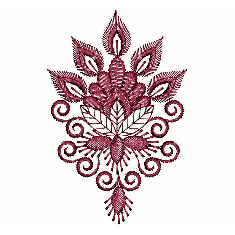 Denim Kurta Embroidery Design