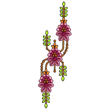 Designer Applique In Embroidery Design 25964