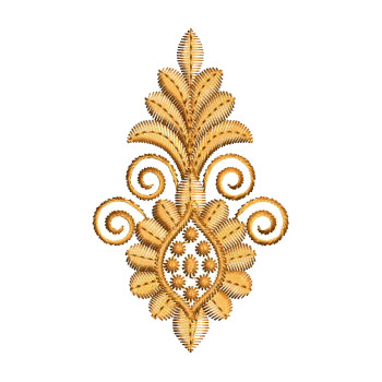 Duffle Clutch Embroidery Design