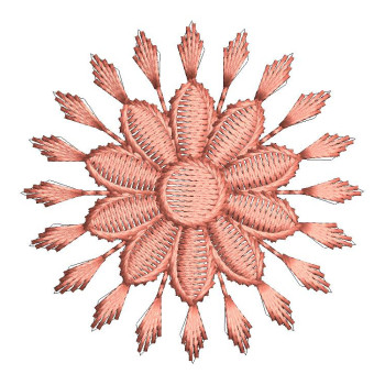 Easy Flower Embroidery Design