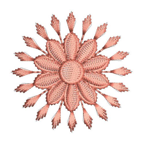 Easy Flower Embroidery Design