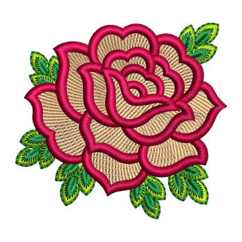 Easy Flower Embroidery Design