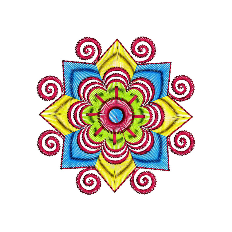 Egypt Fashion Clothing Applique Design