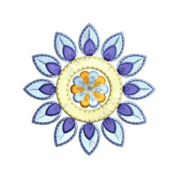 EMBDESIGNTUBE - EXQUISITE BOTANICAL BEAUTY FLORAL CIRCLE EMBROIDERY DESIGN