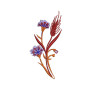  Charming Wildflower Bouquet Applique Embroidery Design