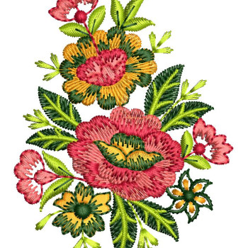 Elegant Vasanthika Embroidery Design