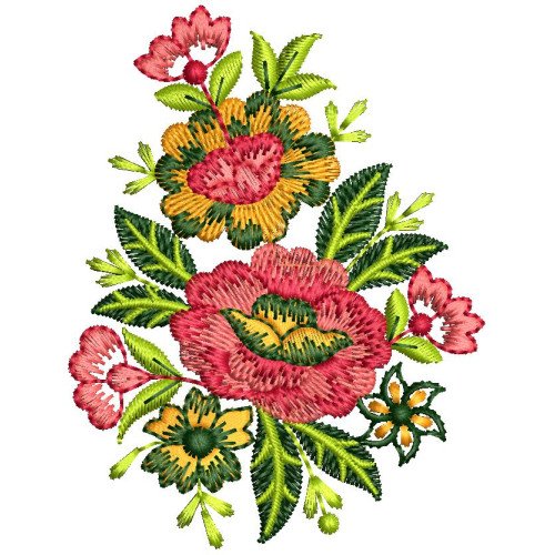 Elegant Vasanthika Embroidery Design