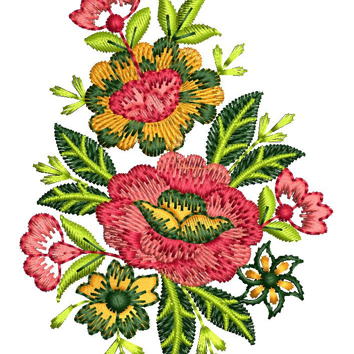 Elegant Vasanthika Embroidery Design