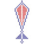 Enchanting Jalachara Cross Stitch Embroidery Design