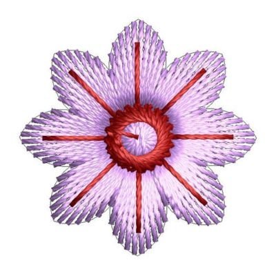 EmbDesignTube - Delicate Small Flower Butti Embroidery Design