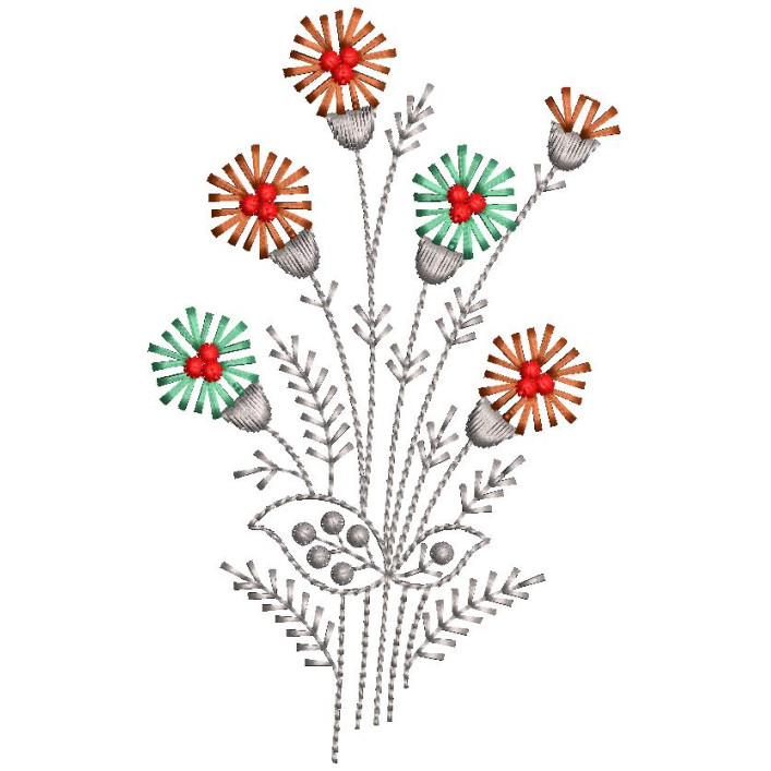 Elegant Vasanthika Embroidery Design