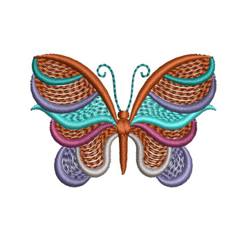  Vibrant Butterfly Applique Embroidery Design