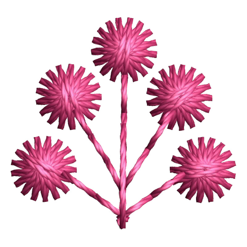 Embroidery Applique For Accessories Decor