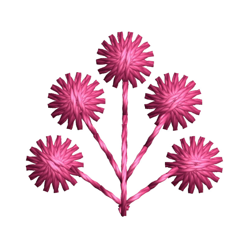 Embroidery Applique For Accessories Decor