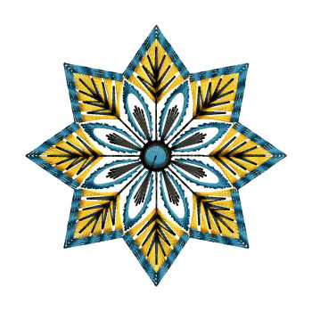 Embroidery Applique For Napkins