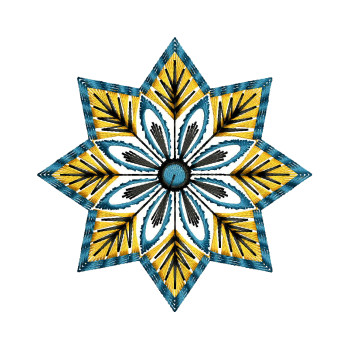 Embroidery Applique For Napkins