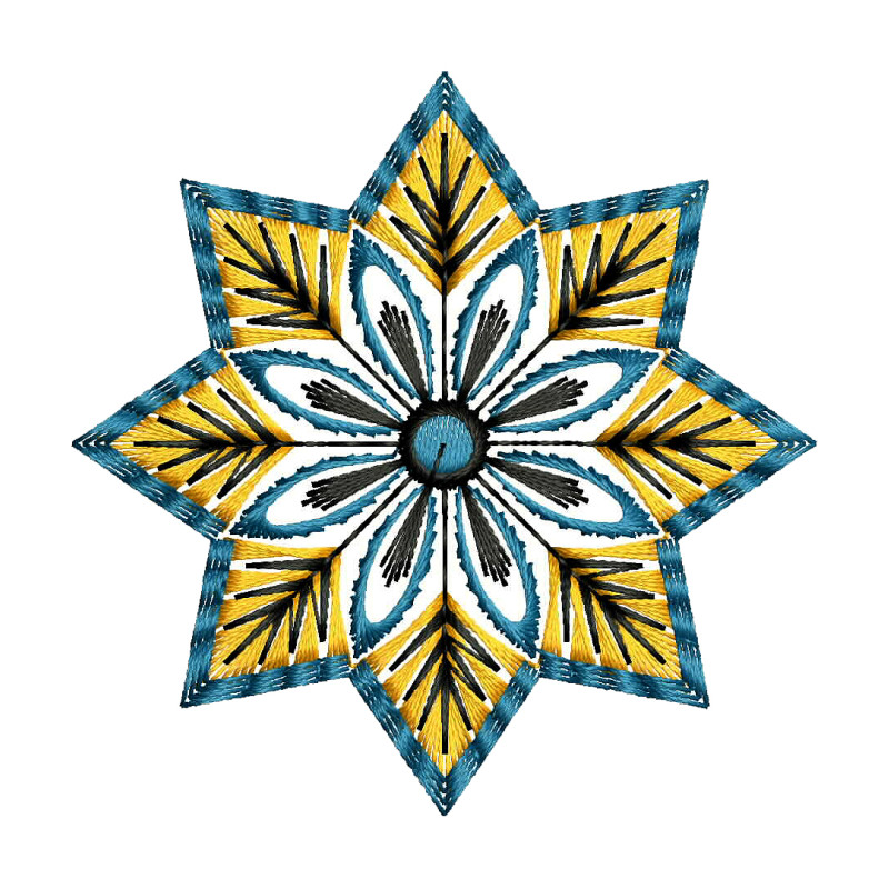 Embroidery Applique For Napkins