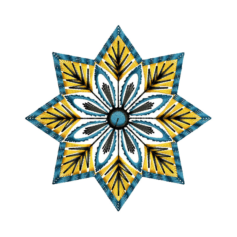 Embroidery Applique For Napkins