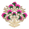 Embroidery Bunch Of Flowers