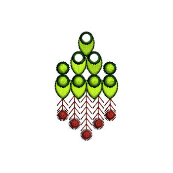 Embroidery Butti For Socks