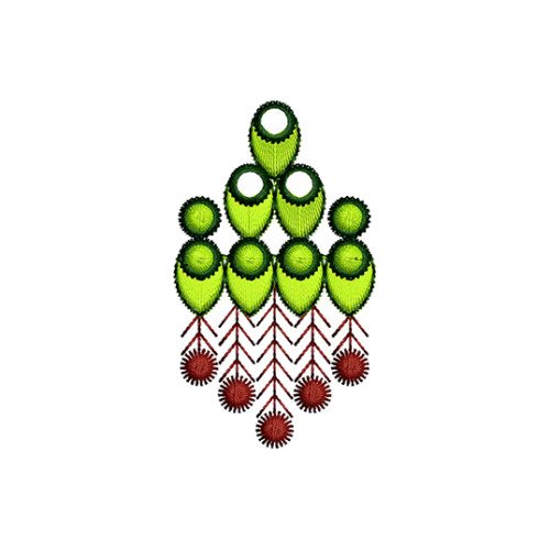 Embroidery Butti For Socks