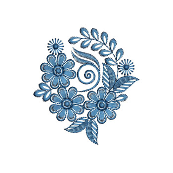 Embroidery Buttis For Maxi Dress