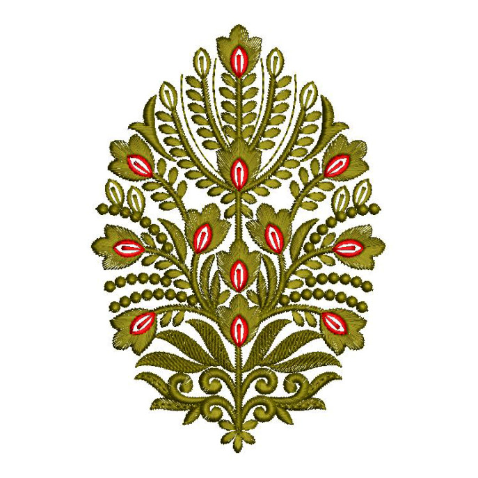 Embroidery Design For Cotton Shrugs